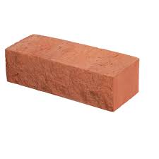 Brick, rectangular block used in masonry construction
